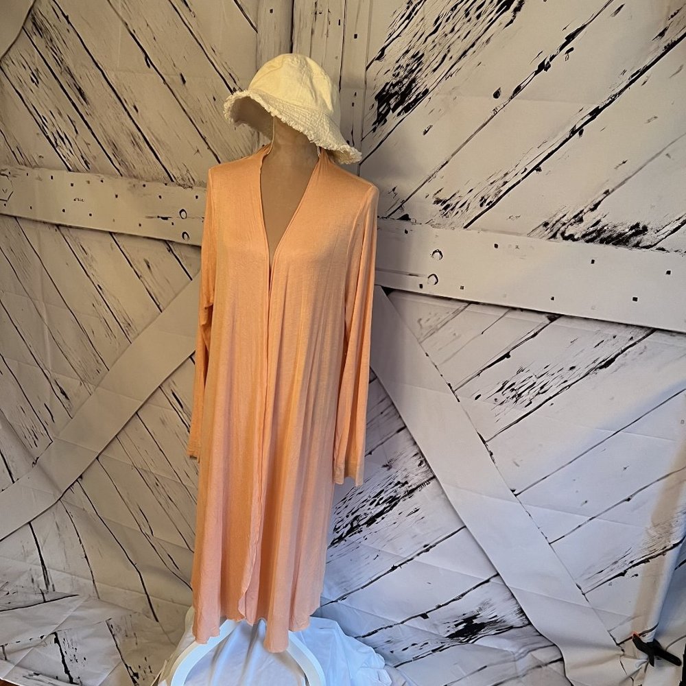 Soft Surroundings Women's Peach Topper, 2X